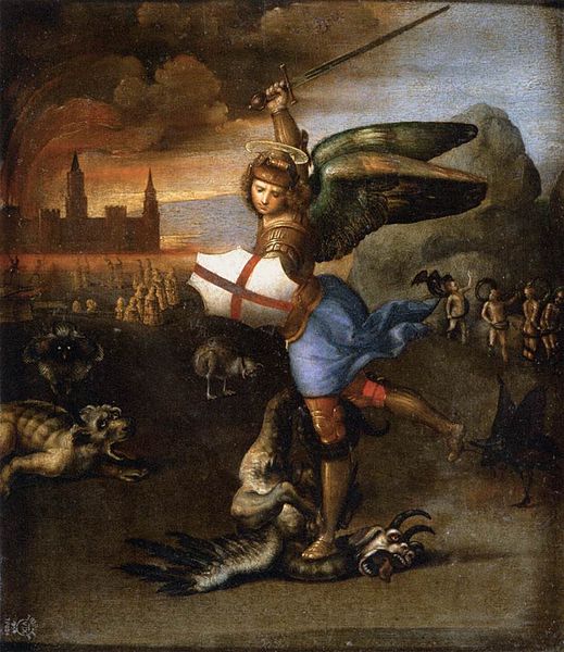 St Michael and the Dragon